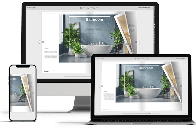 Online catalogue - responsive design